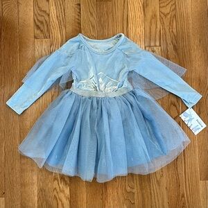 Disney Frozen II Elsa costume leotard tutu dress